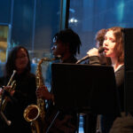 A group of Chethams students performing jazz