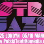 Poster design for Polish play 'Ostra Jazda'